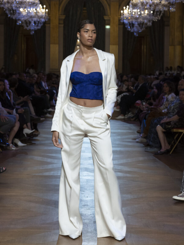 Pantalon tailleur satinée – Image 2
