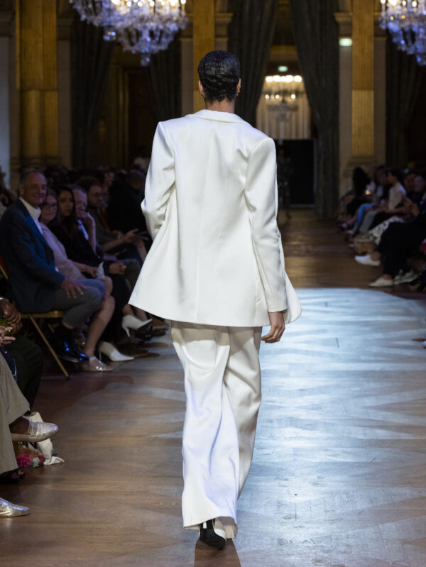 Pantalon tailleur satinée – Image 3